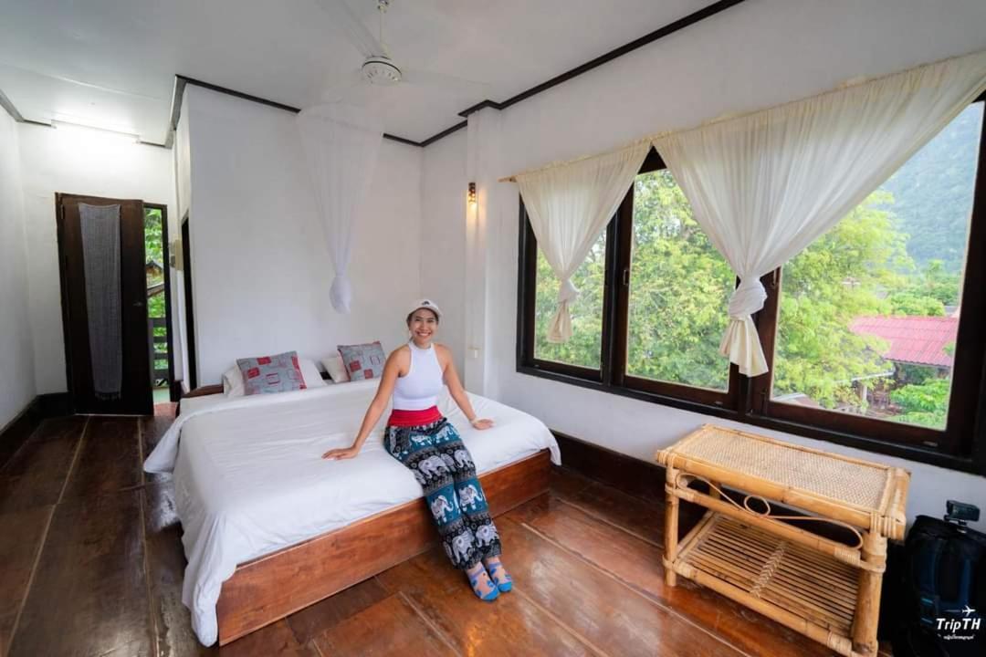Ning Ning Guesthouse Muang Ngoi Værelse billede
